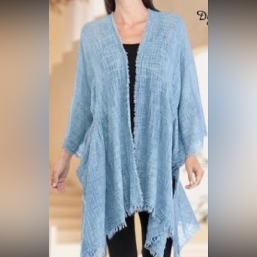 Vince Camuto Baby Blue Duster